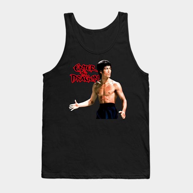 Lee LegendMovie Jeet Kune Do Bruce Be Water Tank Top by Garmentcrooks